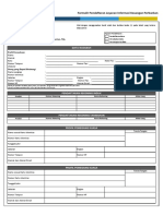 Formulir Pendaftaran Layanan Account Service