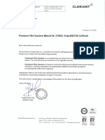 Plantasens Olive Squalane - BSE - SQA Certificate