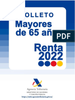 Folleto Irpf 2022 Mayores 65