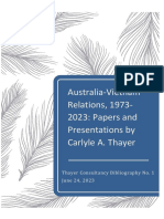 Thayer Australia Vietnam Relations, 1973-2003: Bibliography