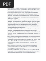 Act 2 Scene 1 - Analysing Macbeth's Soliloquy | PDF | Macbeth