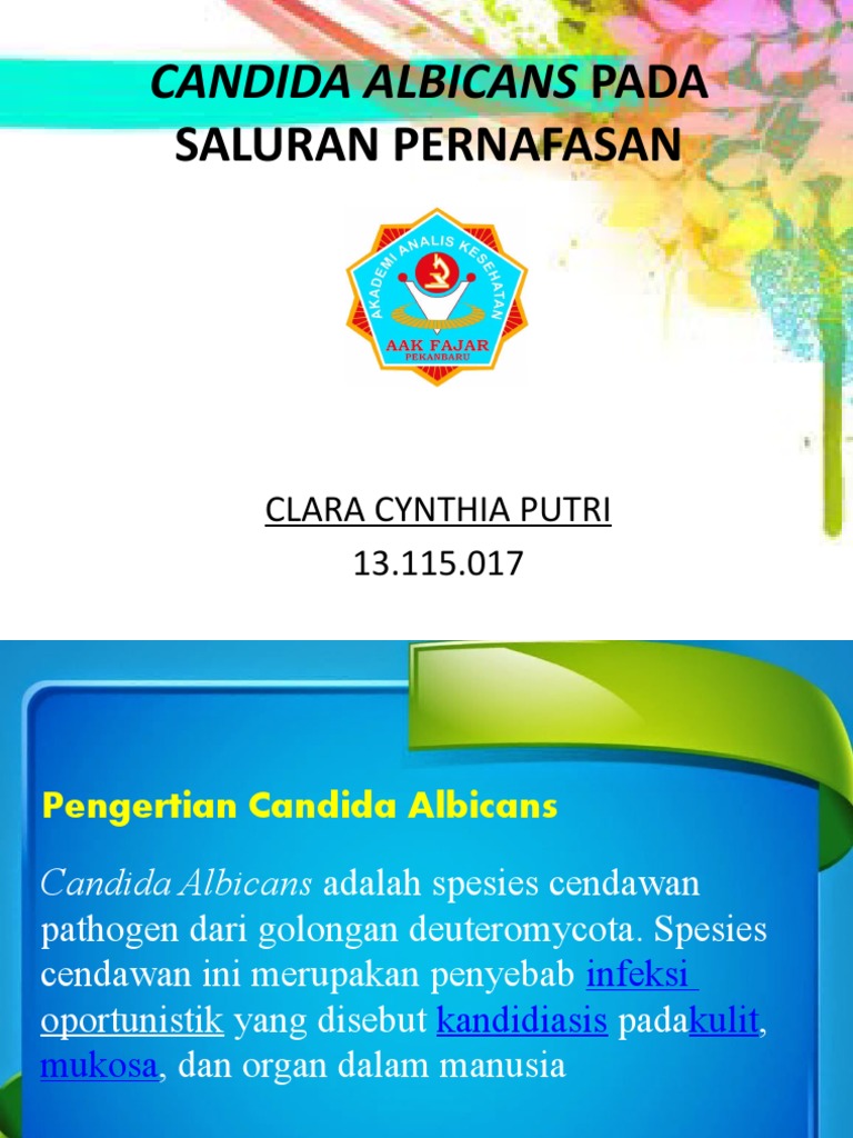 Candida Albicans Pada Saluran Pernafasan | PDF