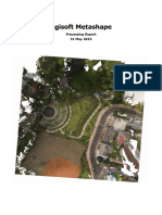 Agisoft Metashape: Processing Report 31 May 2023