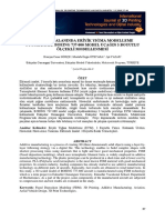 Havacilik Alaninda Er y K Yi Ma Modelleme Uygulamasi Boeing 737-800 Model U A in 3 Boyutlu L Ekl Modellenmes (#435210) - 613420