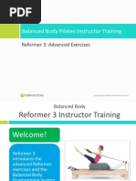 Basic Reformer | PDF | Pilates | Breathing