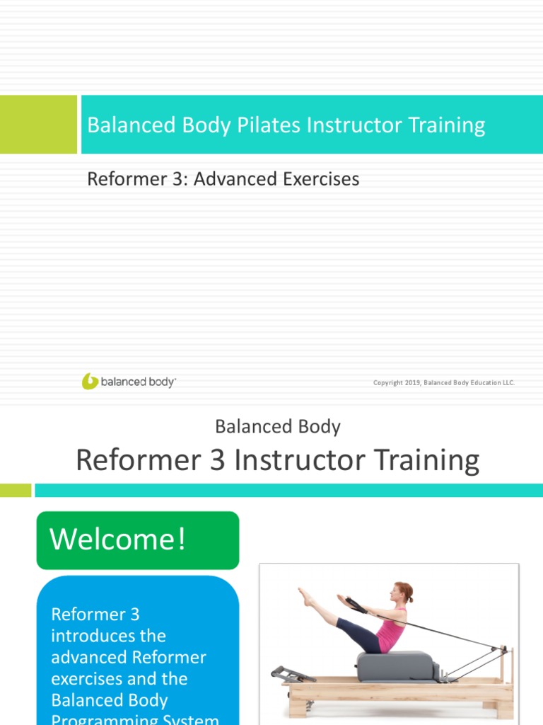 Advanced Reformer Teacher Training