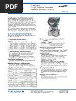 EJX430A General Spec