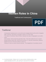Women Roles in China