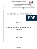 Fire Prevention & Control Procedure (Rev 1) (24-08-2019)