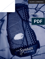 Elena Lombardi - The Syntax of Desire - Language and Love in Augustine, The Modistae, Dante-University of Toronto Press (2007)