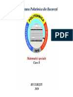 Matematici Speciale