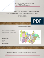 Upaya Preventif Pemda DLM Pengendalian Pengelolaan Dana Desa