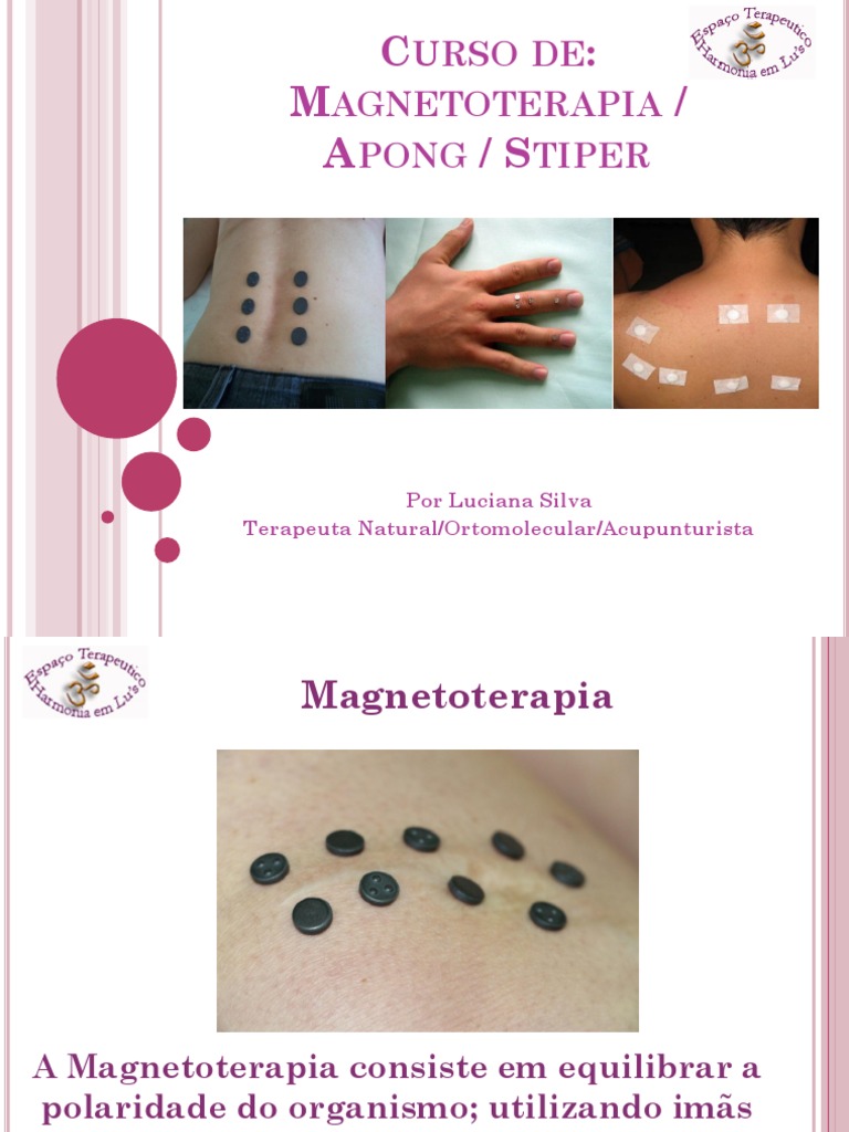 Apostila de Magnetoterapia e Stiper e Apong | PDF | Acupuntura | Dor