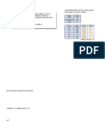 MS Excel - Functions and Formulae - Solution