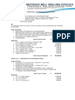 Overhead Water Tank Revised Proposal