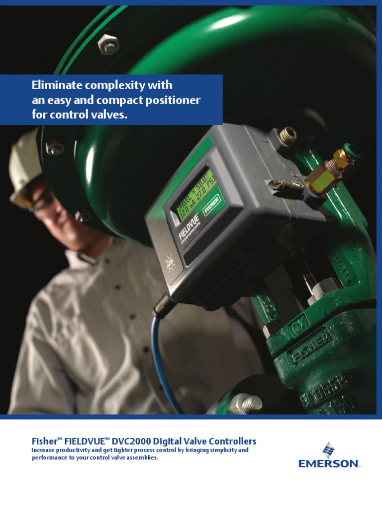 Brochure Fisher Fieldvue Dvc2000 Digital Valve Controllers en 124728 ...