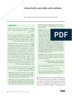 DONE - The Association Between Body Mass Index and Academic Performance