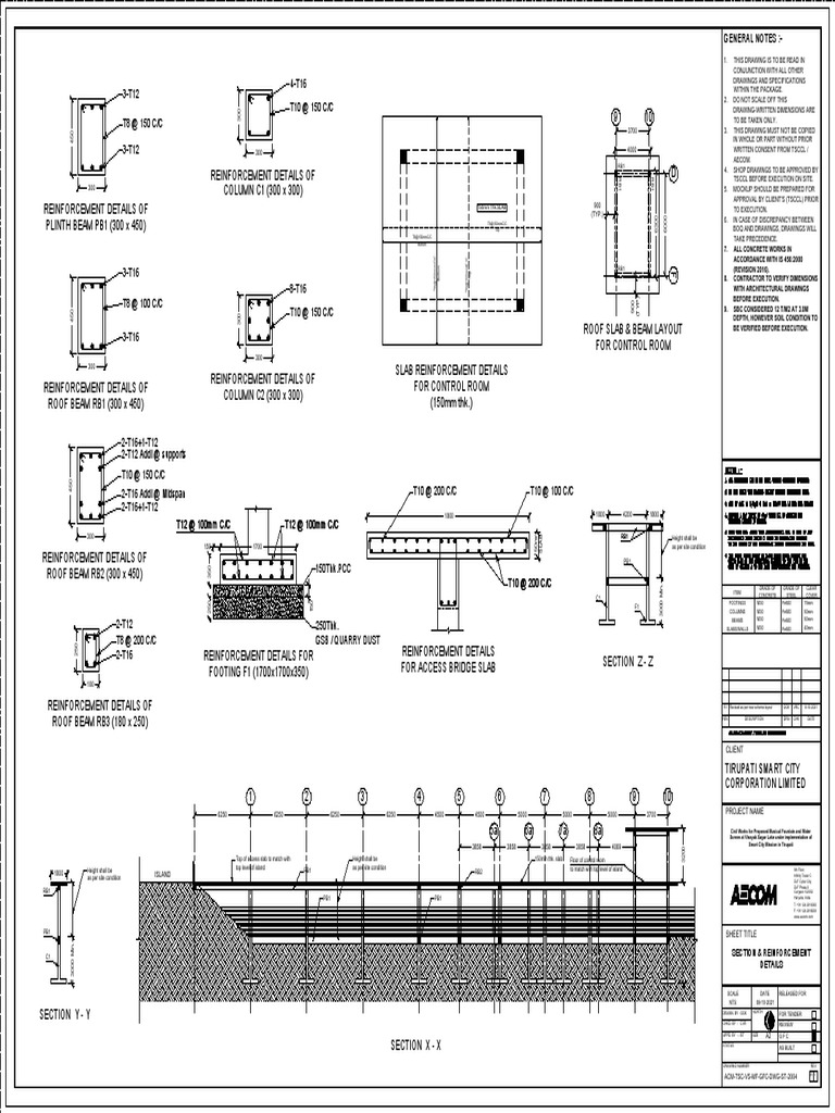 GFC Drawing: Reinforcement Details | PDF | Real Estate | Architectural ...