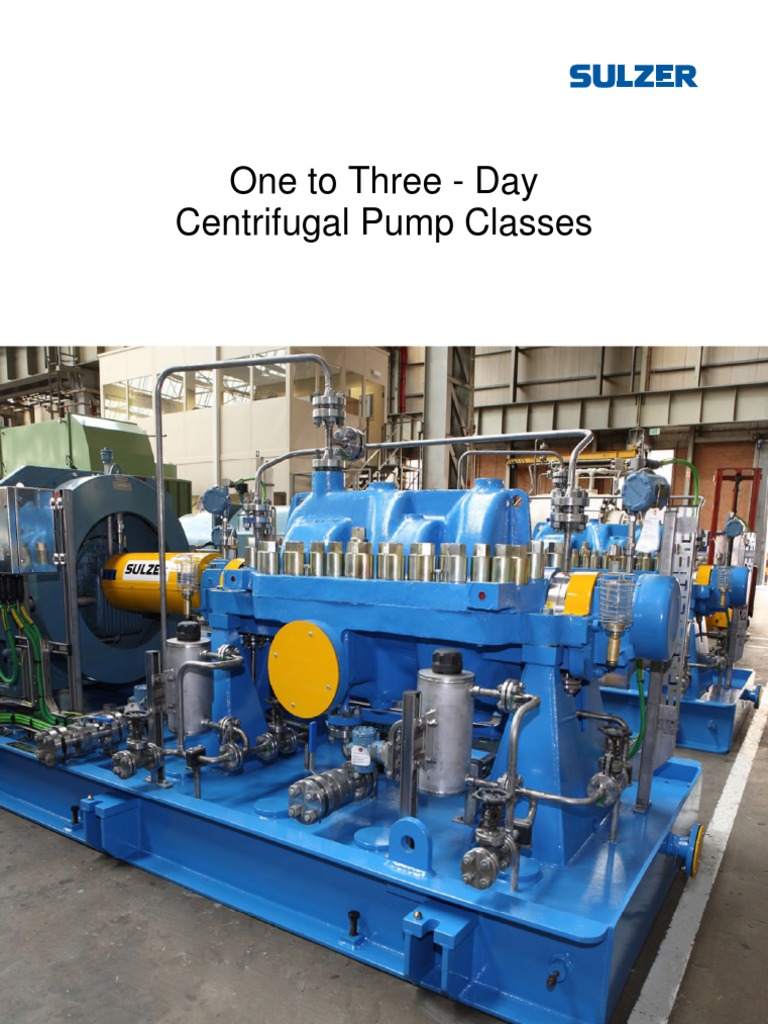 Centrifugal pump fundamentals with one day hands on msdhsb training web
