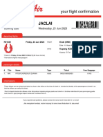 Jaclai: Your Flight Confirmation