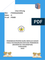 Profiling Demografi Peserta Didik - Nama Apolonius Untung Nim F43301221945 Kelas A Prodi PGSD