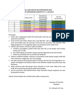 DIII - Jadwal Ujian Praktik MK Keperawatan Anak