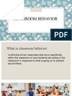 Classroom Behavior