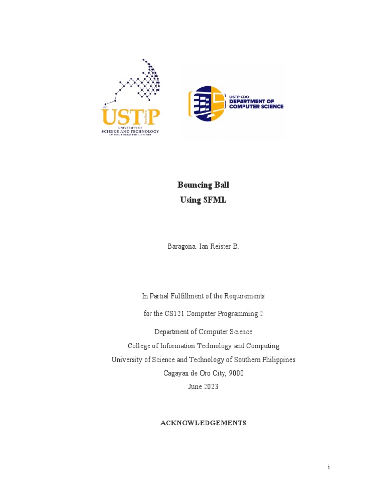 Computer Programming 2 Final Project | PDF | Simulation | Rendering ...