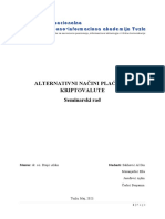 Alternativni Načini Plaćanja Kriptovaluta