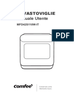 Manuale Italiano Lavastoviglie Comfee Mfd42s110w-It