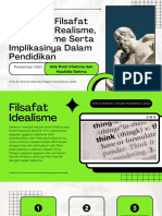 Filsafat Idealisme, Realisme, Materialisme