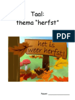 Taal Thema Herfst
