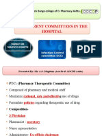 Different Committees in The Hospital