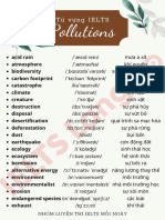 Pollution - T V NG Ielts