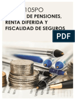 Adgn105po - Seguro de Pensiones - Renta Diferida y Fiscalidad de Seguros