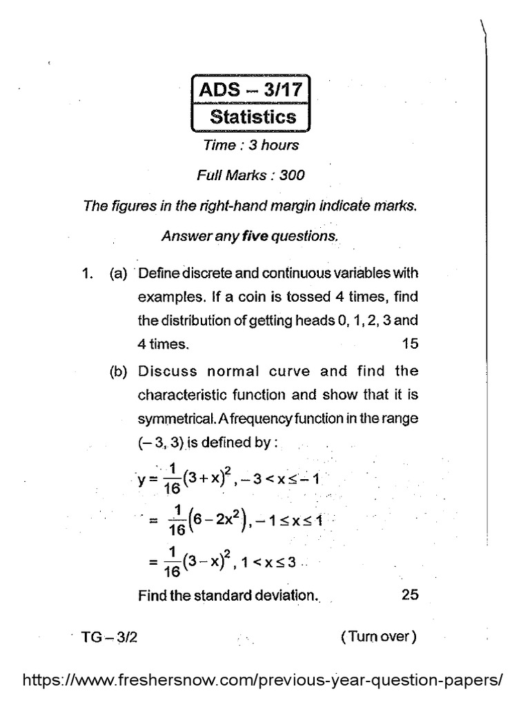 OSSC Statistical Assistant Papers Guide | PDF