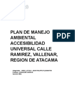 Plan de Manejo