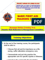 Basic First Aid - ToPIC 1 (Introduction To First Aid)