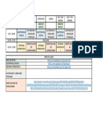 Horario Semestre 6