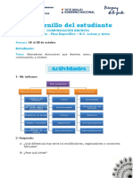 1° Com Esc Pe Est 18 Al 22 Oct