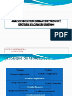 Analyse Des Performances D'Activité Etat Des Soldes de Gestion