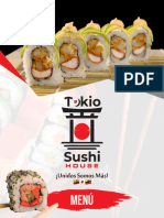 Menu Tokio Sushi