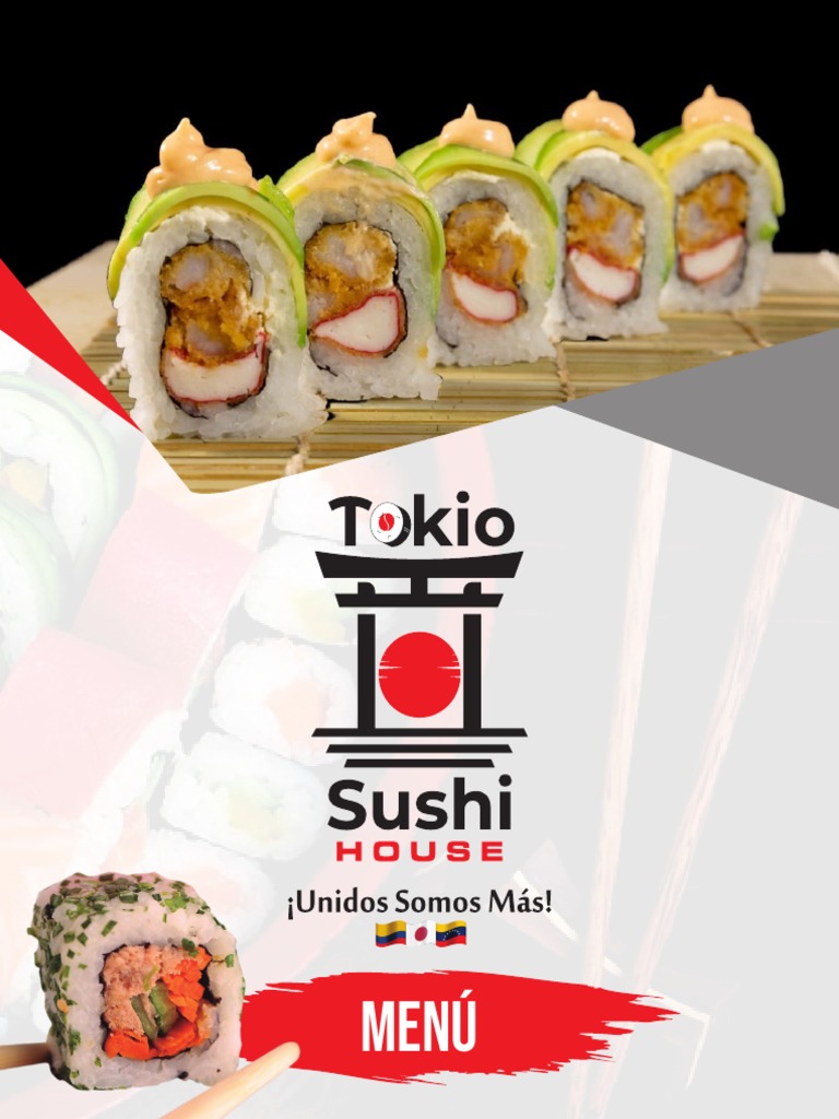 MENU TOKIO SUSHI | PDF | Sushi | Alimentos