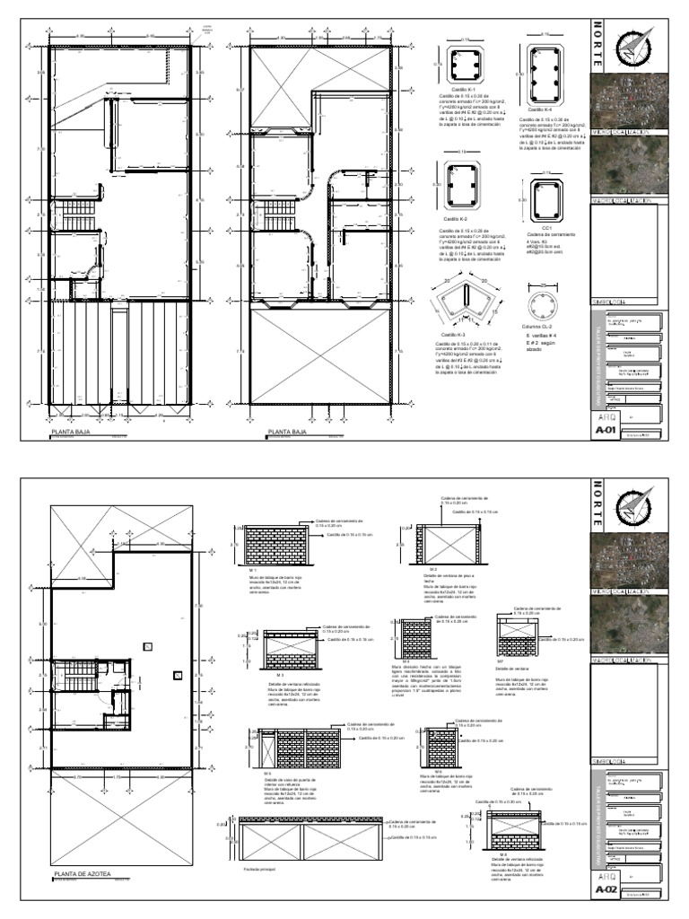 Diseño de Muros en Planos Arquitectónicos | PDF