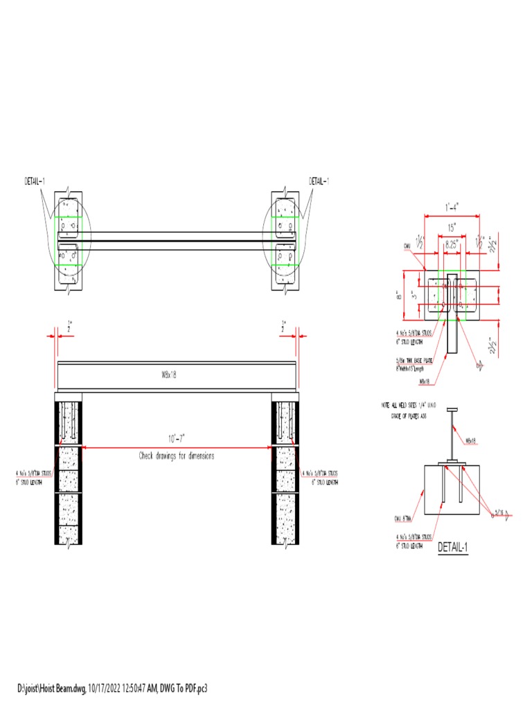 Hoist Beam PDF