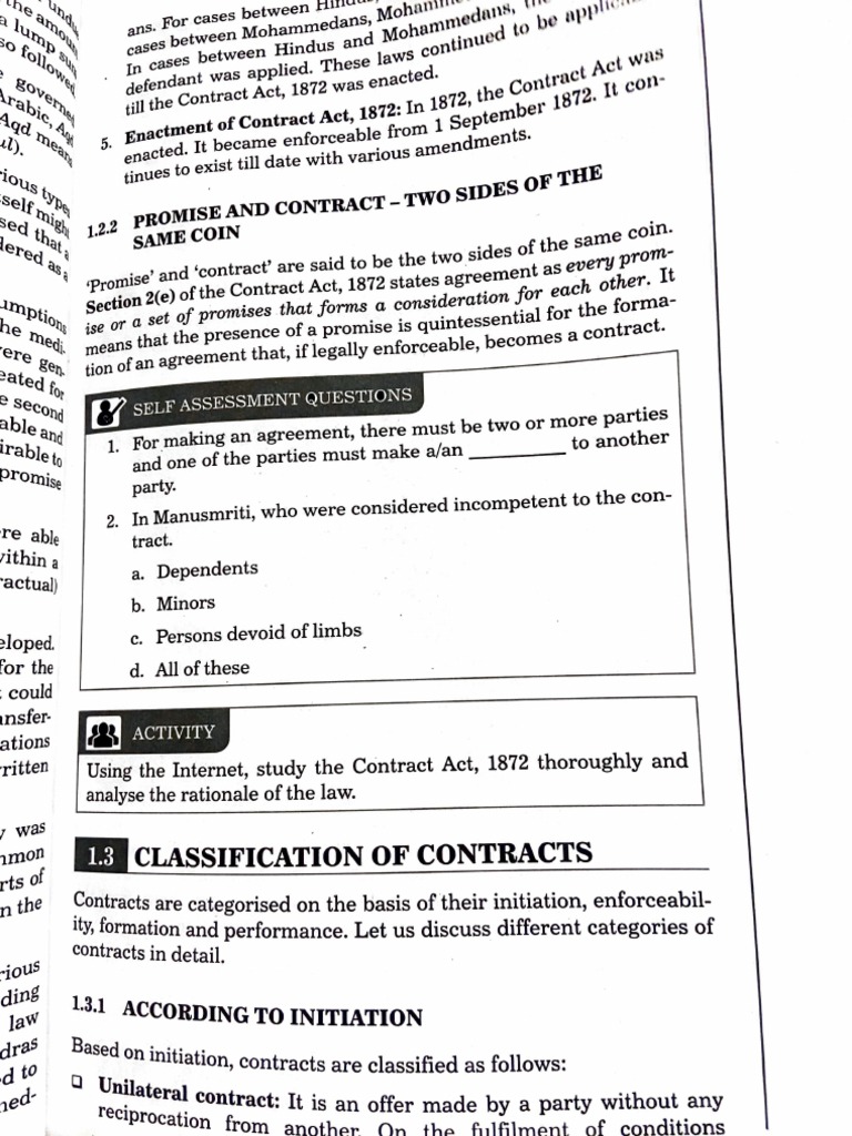 Categorise of law pdf vedas common law