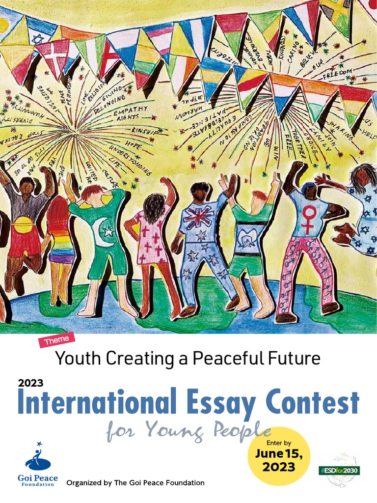 essay about youth creating peaceful future