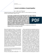 2011 Koenigs Investigating the neural correlates of psychopathy