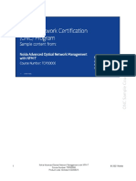 Nokia Advanced Optical Network Management NFM T Sample Course Document EN