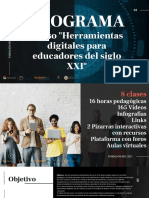 PROGRAMA Curso Herramientas Digitales Para Educadores Del Siglo XXI